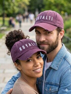 KBETHOS Purple Vintage Label Baseball Cap